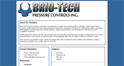 Desktop Screenshot of brio-techpce.com