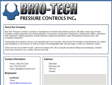 Tablet Screenshot of brio-techpce.com